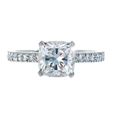 tiffany novo cushion replica|cushion cut sapphire wedding rings.